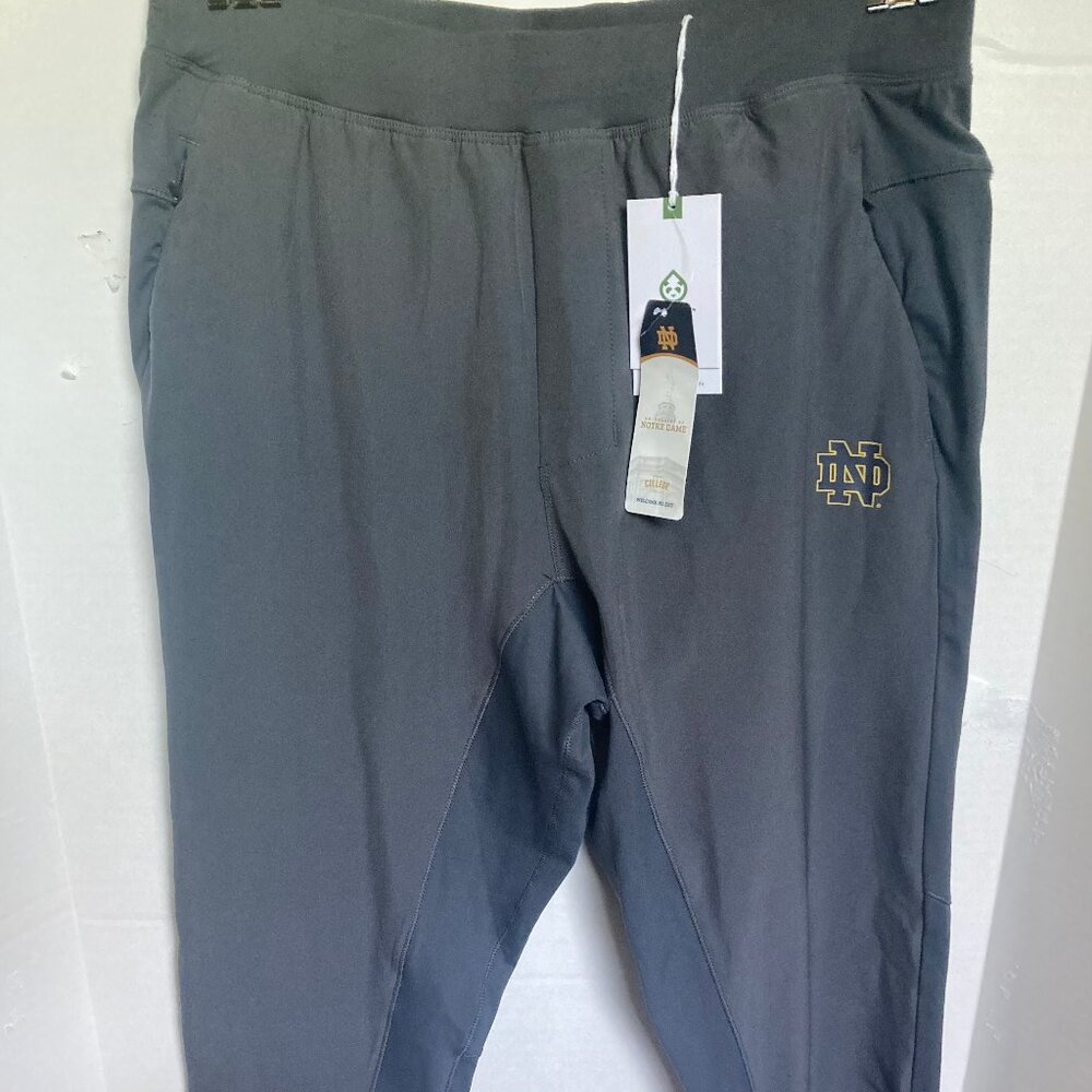 TASC Notre Dame Women's Athletic Pants in Dark Alloy Size Medium  NEW WITH TAGS